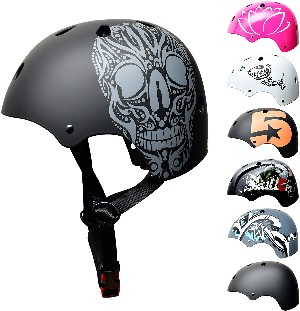 Skull Cap BMX Helm